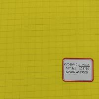 CVC60/40 Antistatic Fabric 21+AX16+A 128X60 Mesh Electronics Work Fabric