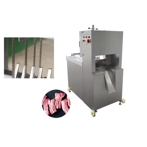 Замороженная машина для переработки мяса из костной пилы для крупного блока куриной говядины и свинины