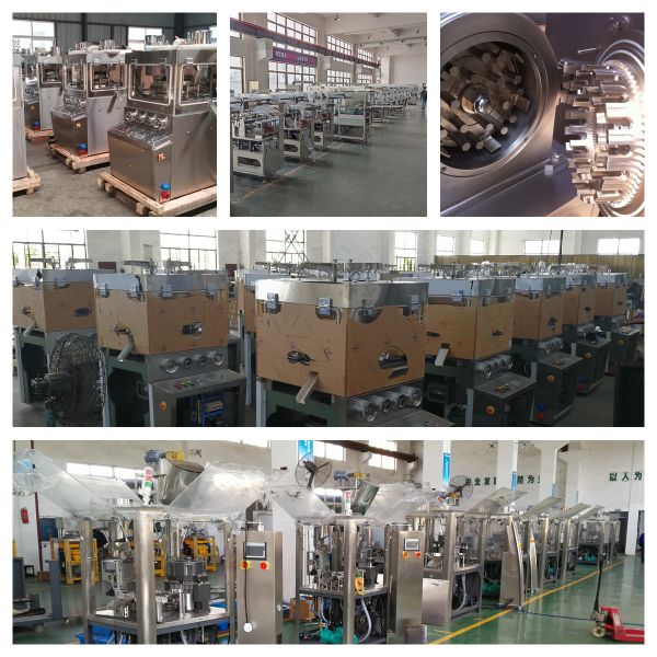 Clinics Rotary Tablet Press Stainless Steel Capsule Press Machine