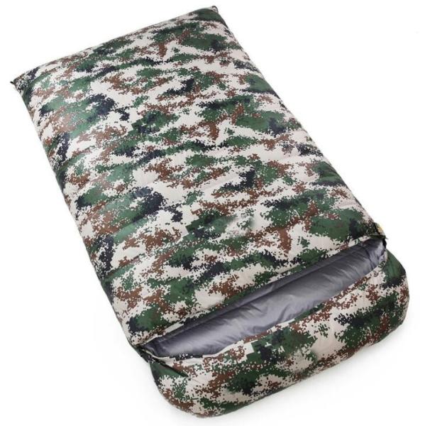 2 Person Type Waterproof Sleeping Bag Goose Down Filling For Travelling