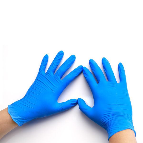 Disposable nitrile gloves