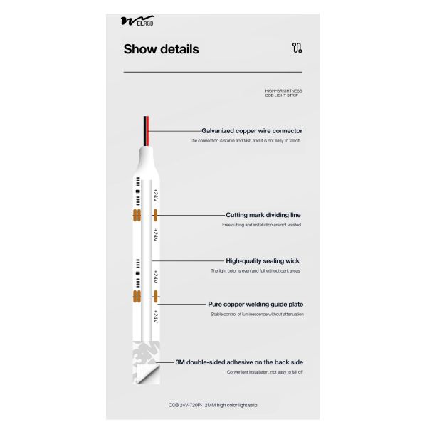 840Leds/M 24V IP65 водонепроницаемый гибкий RGB светодиодный светодиод с голосовым управлением и 3-