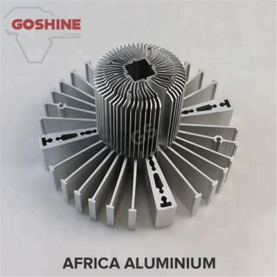 aluminum stamping extrusion CNC cutting anodized cooling heatsinks for cars, electronics