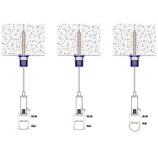 Spary Caoting Suspended LED Aluminium Profile Sandblasting 6063 T5