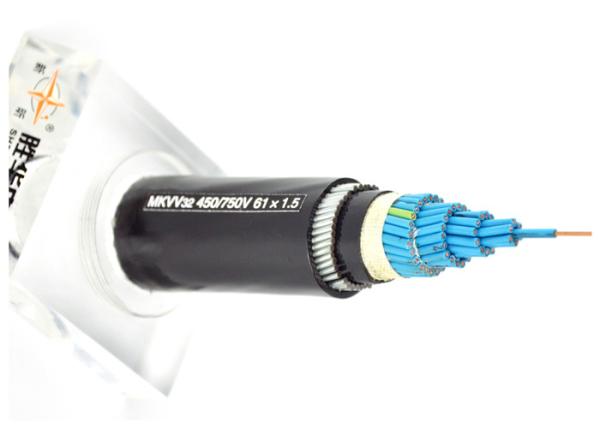 PVC Insulation / PVC Sheath 450/750V Control Cable With Metal Screen Optional
