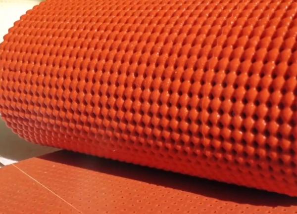 200psi Tensile Strength Perforated Silicone Foam Sheet 10mm×0.9m×1.8m