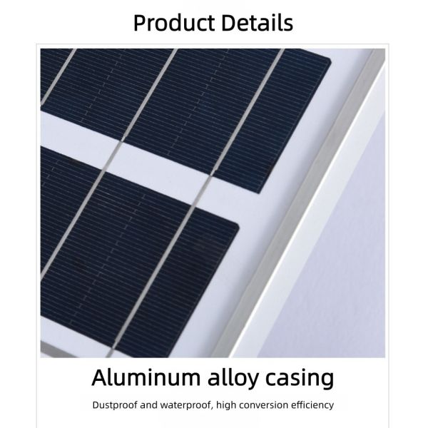 High Brightness LED Solar Flood Light IP66 Waterproof for Outdoor Park
