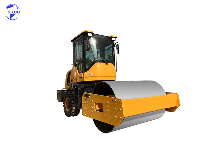 5000kg Vibration Roller Highway Hydraulic Road Roller With Cab