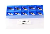 Coupeuse de carbure de diamant de tournage du bois Remplacement d'insertion indexable 10PCS avec point rond