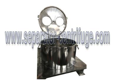Centrifugador de aço inoxidável da extração do óleo essencial do cânhamo do modelo PPTD que lava com álcool