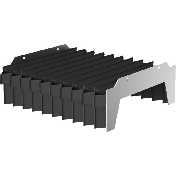 Customization Stainless Steel Machine Tool Armored Bellows Cover Telescopic Steel Way Covers