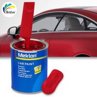 Correspondance avec la peinture de réparation automobile rouge positive anti-UV d'origine