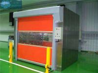 Doubles portes de volet de rouleau de PVC de largeur de Telecontroller 4000mm