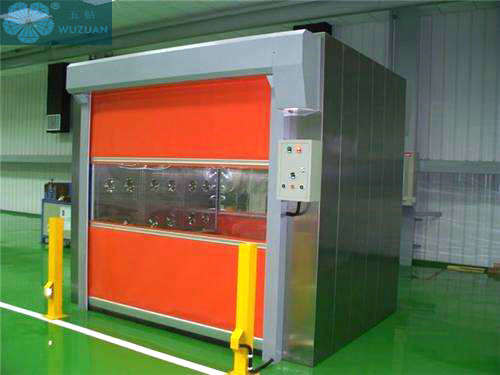 Двойные двери шторки ролика PVC ширины Telecontroller 4000mm