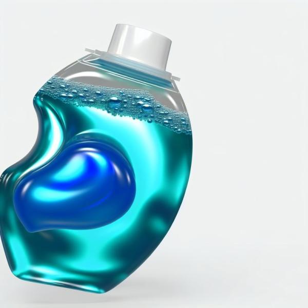 Washing Clothing Made Easy with Liquid Form Laundry Detergent Pods Deep Cleaning Technology