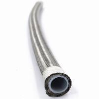 AISI 304 au-dessus de tube tressé de DN10 PTFE avec excellent résistant chimique