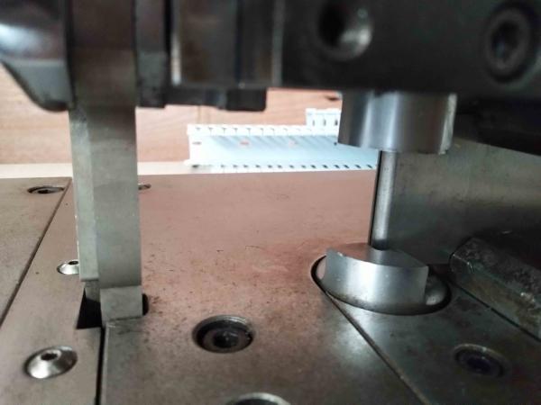 Roller Feeding Used Metal Bender , 23.8mm * 0.71mm Steel Rule Die Bending Machine