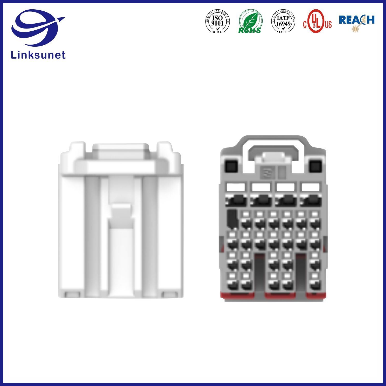 соединители 5Row 2.54mm 28Pin TE Connnectivity AMP для автомобильной проводки провода