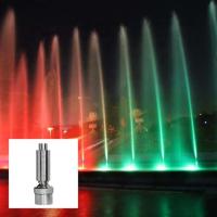 Jet écumeux 25m3/h de bec de fontaine de l'eau de danse colorée de musique