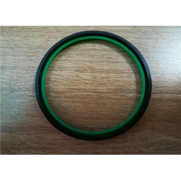 Уплотнения поршеня полиуретана двойной губы, уплотнения штанги зеленого цвета гидравлические