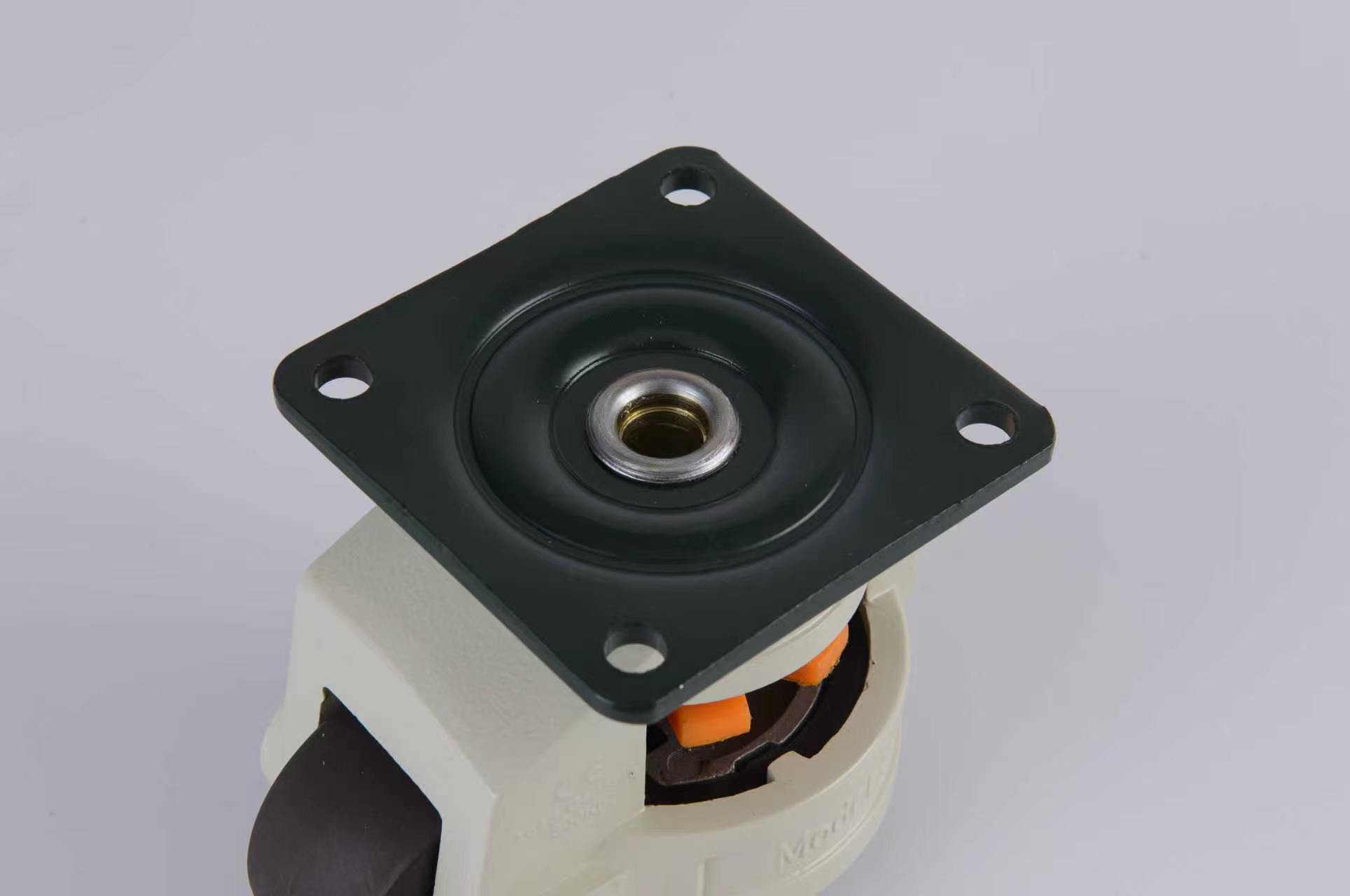 Leveling Adjustable Caster Wheel Heavy Duty 50kg Load Capacity Retractable Swivel Casters for Industrial Machine Cabinet