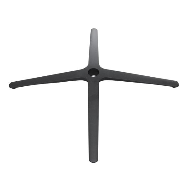 Matte Black 800mm Aluminum Alloy 4-star Base Office Chair Professional Office Chair Metal Base