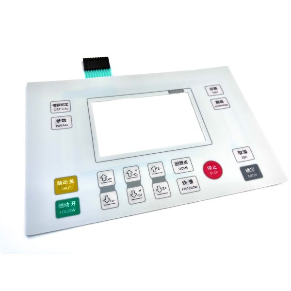 OEM Customized Design Round Tactile Switch With Glossy Surface