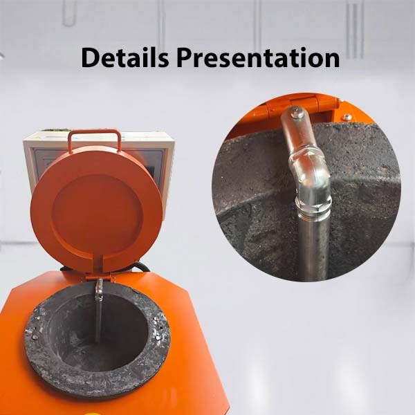 Energy Saving Electric Melting Furnace Craft Centrifuge Special Melter for Zamak Tin Bismuth & Lead Alloy