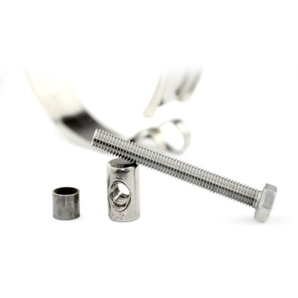 European Type Stainless Steel 32mm High Pressure Pipe Clamps