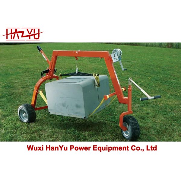 Powerline Transformer Dolly With Winch 1000 lb Capacity
