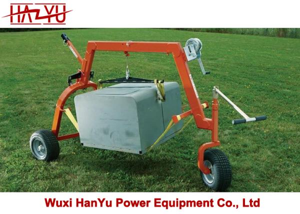 Powerline Transformer Dolly With Winch 1000 lb Capacity
