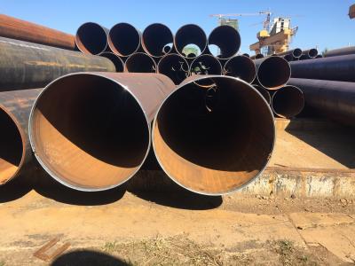 Big Diameter 12m LSAW Steel Pipe / Long Straight Seam Welded Steel Pipe