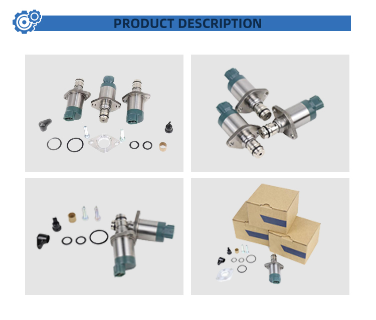Isuzu Auto Parts Fuel Engine Pressure Regulator SCV Set 8-98145453-0 Pump Suction Control Valve for Isuzu Engine
