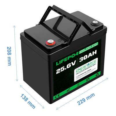 30AH 24V Lithium Phosphate Battery For Ebike Scooter Go Kart Fun Cart