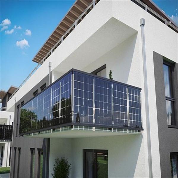 Painel de células solares transparentes de vidro transparente BIPV 220v