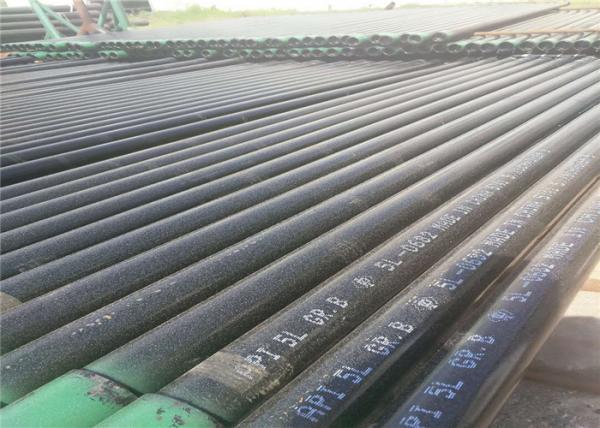 Anti Rust Seamless Black Steel Pipe , Carbon Steel Seamless Tube ASTM A53