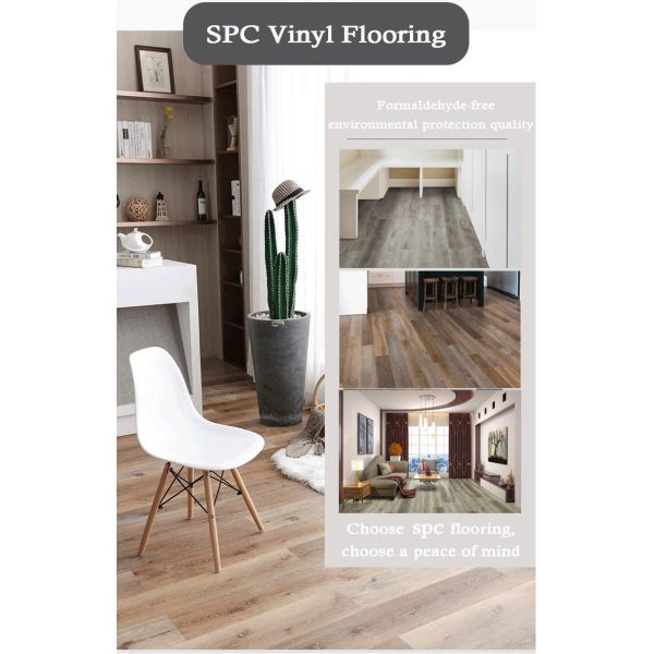 Современный дизайн SPC напольные плитки водонепроницаемые жесткие ядра SPC полы