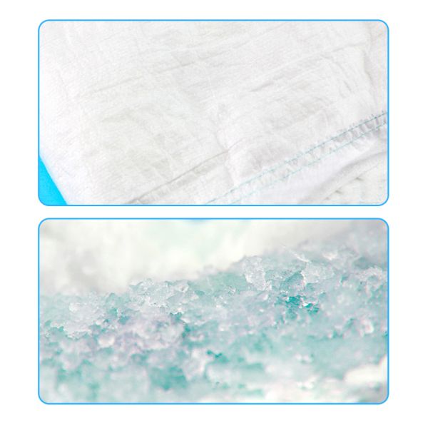 T Shape Straight Shaped 8 Shape Diaper Insert Pads Anti-Leak 3D Leak Prevention Channel