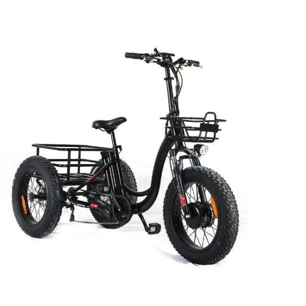Black Color Electric Assist Mountain Bike Displacement < 110cc Leather Saddle / Grip