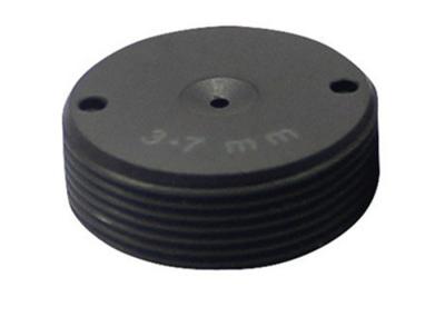 1/3 3.7mm F4.5 M12x0.5 Mount Flat Cone Single Glass Pinhole Lens for covert cameras