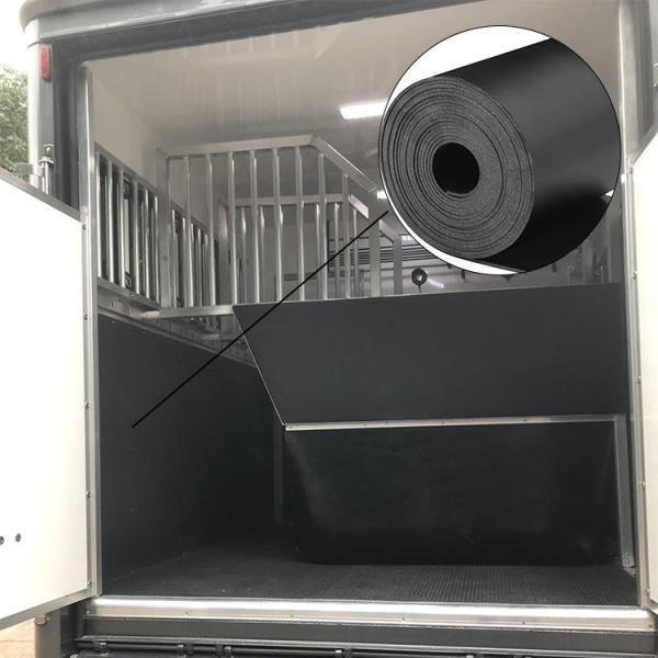 Neoprene Rubber Strips Solid Rubber Roll Neoprene Solid Rubber Sheet For Horse Trailer Wall 12in X 1/16in X 10ft