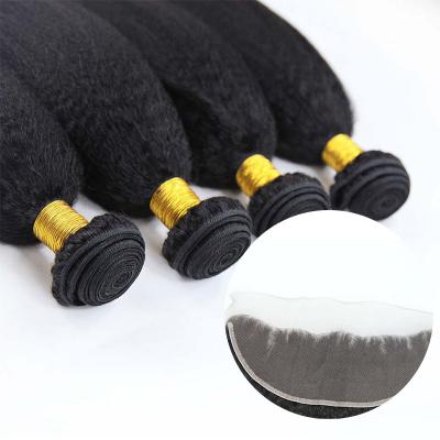 Extensões peruanas genuínas do cabelo humano, cabelo reto peruano de 100 Virgin