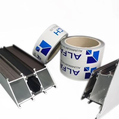 Polietileno preto e branco PE Plástico UPVC Perfis de PVC Superfície Capa de plástico de película protetora