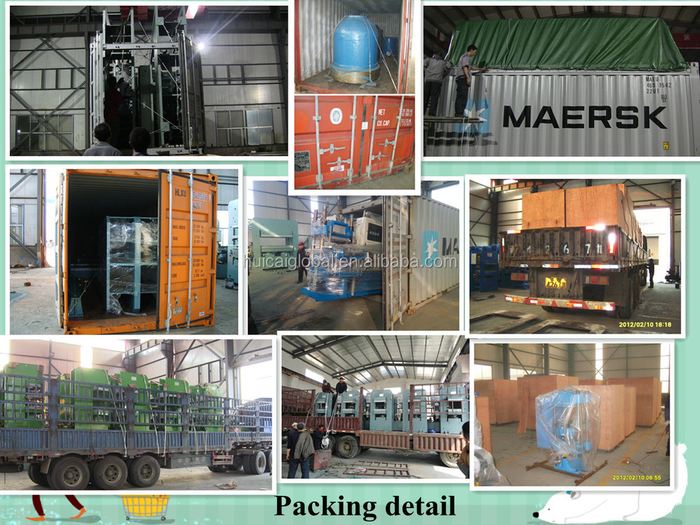 1-20 т Безвоздушные шины твердые шины Вулканизирующий пресс Тяжеломощные и прочные