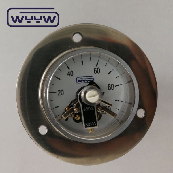 63mm Electric Contact Pressure Gauge for All Around World Industrial Applications
