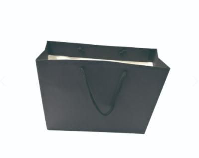 Clothes Shopping Paper Packaging Bags Branded Paper Bag With String Handle