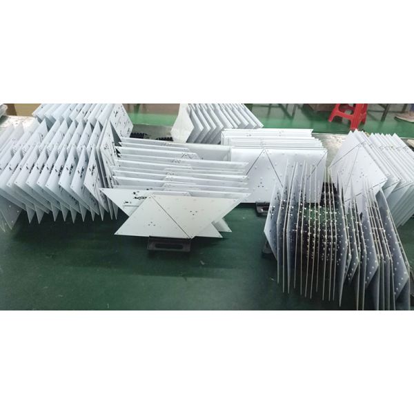 Свет панели лампы DMX512 SMD5050 RGB пиксела СИД панели треугольника для украшения