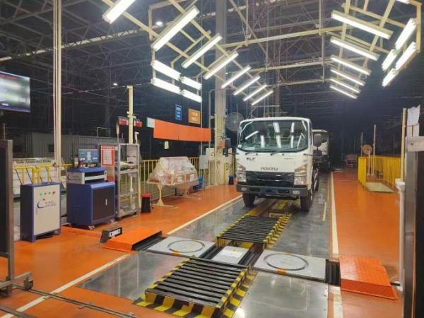 CTZJ - 10 Vehicle Steering Angle Tester Vehicle Inspection Equipment  For Trucks And Cars with Industrial control system