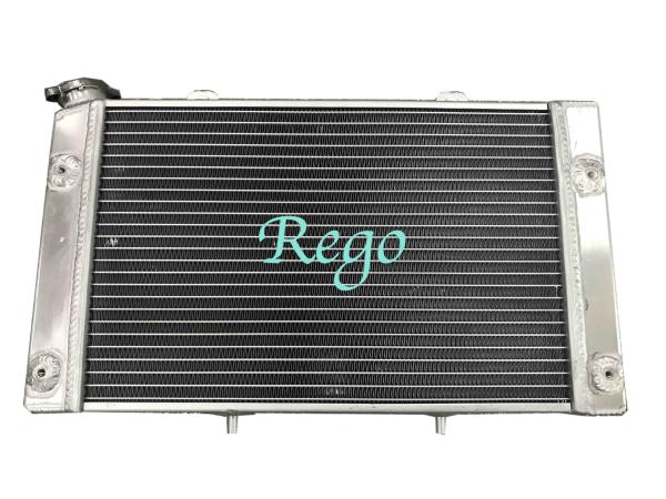 Auto Racing Polished ATV Radiator For YAMAHA RHINO 700 2008-2013 2009 2010 2011 2012