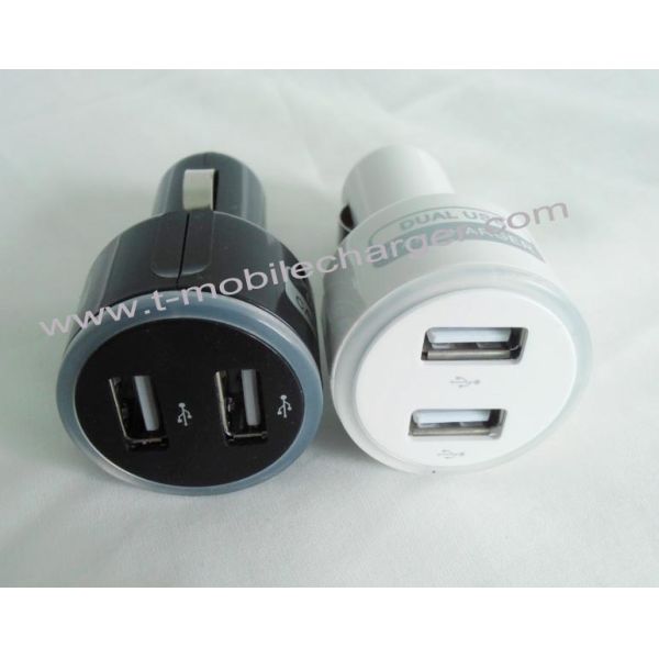 Halo newest dual USB car charger /portable mini car charger/car accessories/Iphone charger